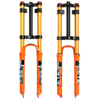 Splumzer DH levegős MTB felfüggesztési villa - 27,5", narancssárga 1