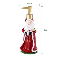 Spode Božićna kolekcija dozator za sapun od crvene smole - Christmas Tree Collection Getaway Solids dozator za sapun 3