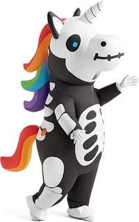 Spooktacular Creations Felfújható Unikornis Jelmez Felnőtteknek Halloween Karneváli Kosztüm 5