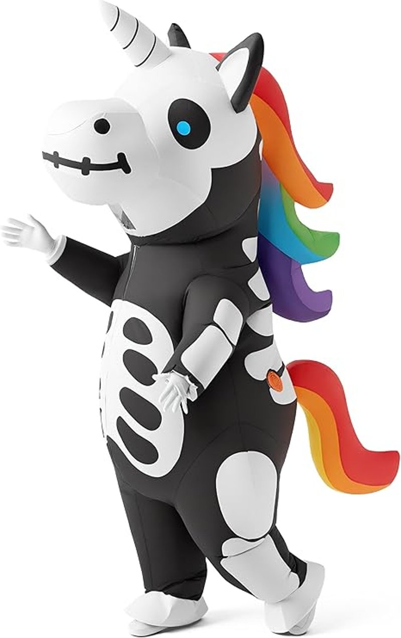Spooktacular Creations Felfújható Unikornis Jelmez Felnőtteknek Halloween Karneváli Kosztüm