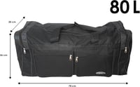 M&N Shop XL sport utazótáska - szürke - 80 literes 2