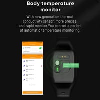 SPORTARC 4G Okosóra Időseknek - Esésérzékelő, GPS Helymeghatározás, Vérnyomás és Pulzusmérő, Egészségfigyelő Funkciókkal 6