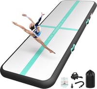SportBob Airtrack Mat 3m x10 cm Elektromos Pumpával Tornaszőnyeg Jóga Fitness 1