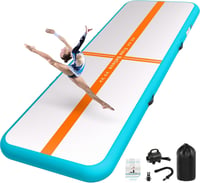 SportBob Airtrack Mat 6mx15 cm Elektromos Pumpával Tornaszőnyeg Jóga Fitness 1