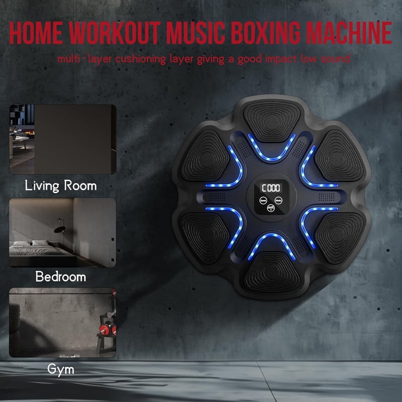 SportBob Intelligens Zenés Boxzsák Bluetooth Hangerő Szabályozással Gyerekeknek