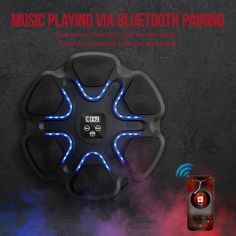 SportBob Intelligens Zenés Boxzsák Bluetooth Hangerő Szabályozással Gyerekeknek