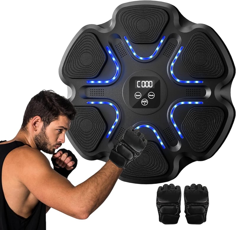 SportBob Intelligens Zenés Boxzsák Bluetooth Hangerő Szabályozással Gyerekeknek
