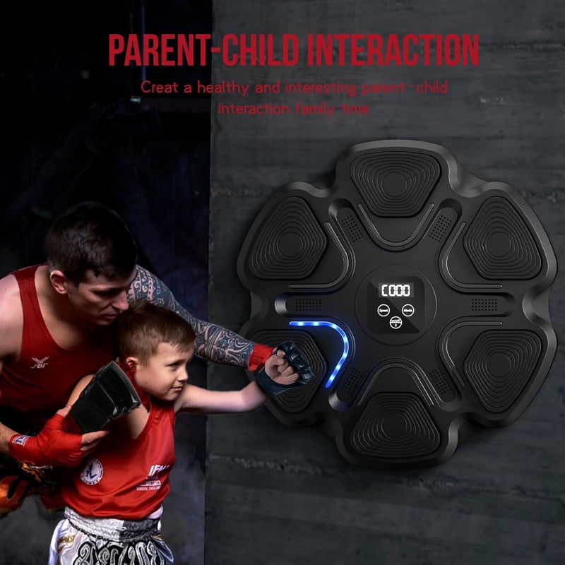SportBob Intelligens Zenés Boxzsák Bluetooth Hangerő Szabályozással Gyerekeknek
