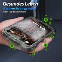 Husă impermeabilă SPORTLINK pentru iPhone 16 Pro Max cu protecție 360 grade, rezistentă la șocuri, negru/Mag 6