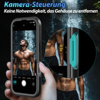 Husă impermeabilă SPORTLINK pentru iPhone 16 Pro Max cu protecție 360 grade, rezistentă la șocuri, negru/Mag 7