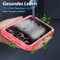 Vodeodolný kryt SPORTLINK pre iPhone 16 Pro s 360-stupňovou ochranou, nárazuvzdorný, ružový 4