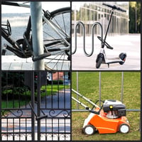 Sportneer 18mm U-lakat kerékpárhoz, e-bikéhez, robogóhoz - erős biztonsági zár 5