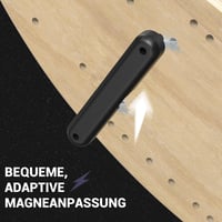 Sportneer 7 az 1-ben Balance Board - Fa egyensúlyozó tábla görgővel és labdával 7