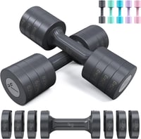 Sportneer Állítható Súlyzó Szett 1-2,5 kg Nőknek, 4 az 1-ben Edzéshez 1
