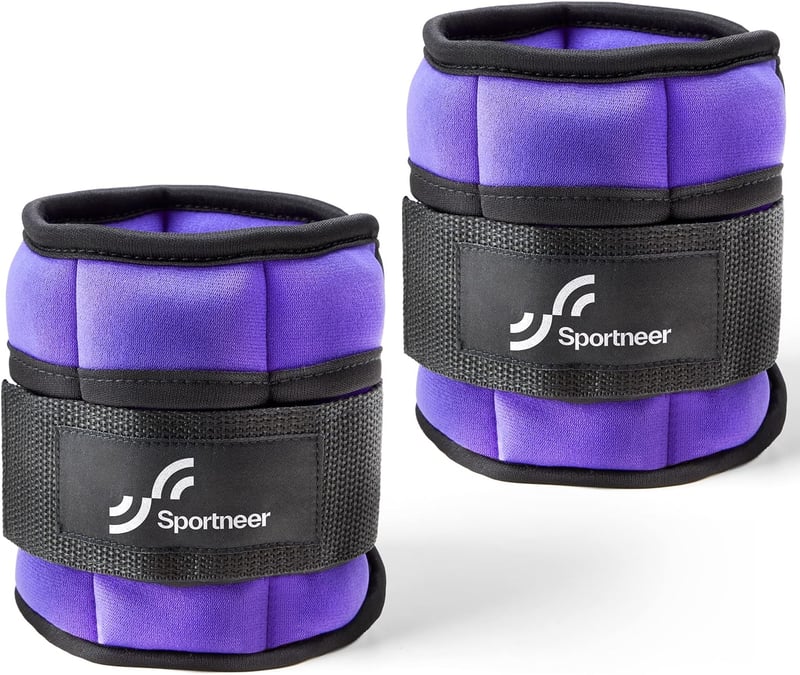 Sportneer Állítható Súlyzott Csuklópánt 0,45-2,25kg Pár