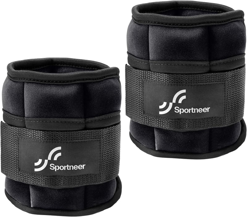 Sportneer Állítható Súlyzott Csuklósúly és Lábsúly 0,7-3 kg Pár