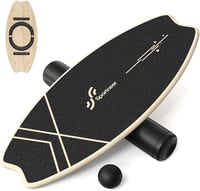 Sportneer Fa Egyensúlytábla Skateboard Szörfdeszkás Balanszozó Gyerekeknek és Felnőtteknek 1