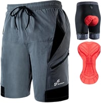 Sportneer Férfi Kerékpáros Nadrág Párnázott 3D Bélés MTB Mountain Bike Biciklis Short Outdoor Sport 1