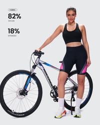 Sportneer női kerékpáros rövidnadrág párnázott 4D üléspehellyel 8