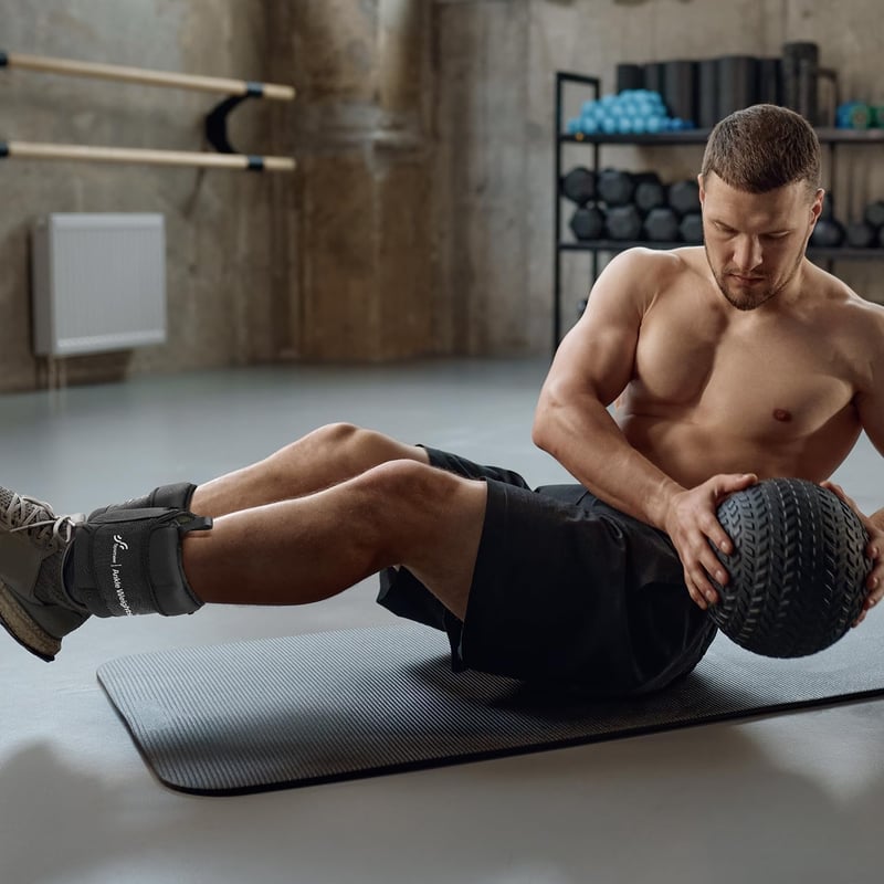 Sportneer Súlyzott Csuklópánt és Lábsúly, Állítható 0,9-4,5kg Súlyokkal