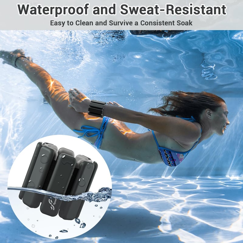 Sportneer Súlyzott Csuklósúly Szett 2 db (0,5 kg + 1 kg) Jóga Tánc Aerobik