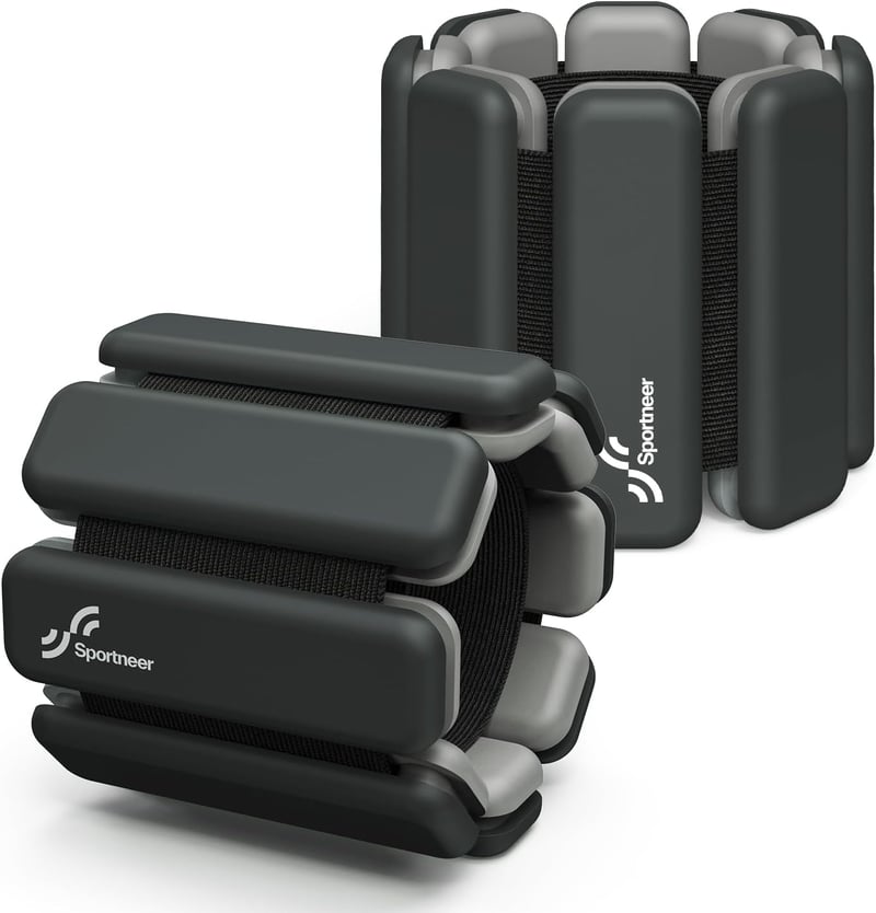 Sportneer Súlyzott Csuklósúly Szett 2 db (0,5 kg + 1 kg) Jóga Tánc Aerobik