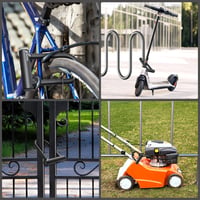 Sportneer U-Lock 17mm Kerékpárzár Kábellel - Országúti, Hegyi és E-Bike Zárhoz 7