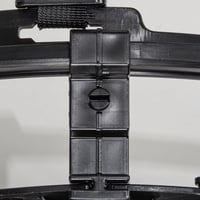 SPORTNOW Kosárlabda Visszadobó Rendszer 360° Forgatható Állítható Magasság Fekete - Black, Polypropylene (PP) 9
