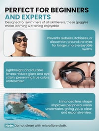 SPORTS WORLD VISION Optikai Úszószemüveg Dioptriás Vízálló Felnőtt Búvárszemüveg UV Védelemmel 7
