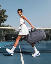 Rucsac Fitness Sportsnew 38L cu Compartiment pentru Încălțăminte și Compartiment pentru Haine Umede, Gri 6