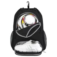 Sportsnew Multifunkcionalna Sportska Torba - S Držačem za Košarkašku i Nogometnu Loptu, Pregradom za Obuću, Vodootpornim Džepom - Unisex Torba za Trening za Odrasle 1