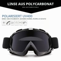 SPOSUNE Moto naočale ATV Dirt Bike Off Road Racing MX Motocross naočale otporne na ogrebotine, prašinu, UV400, savitljive, s mekom debelom pjenom 5