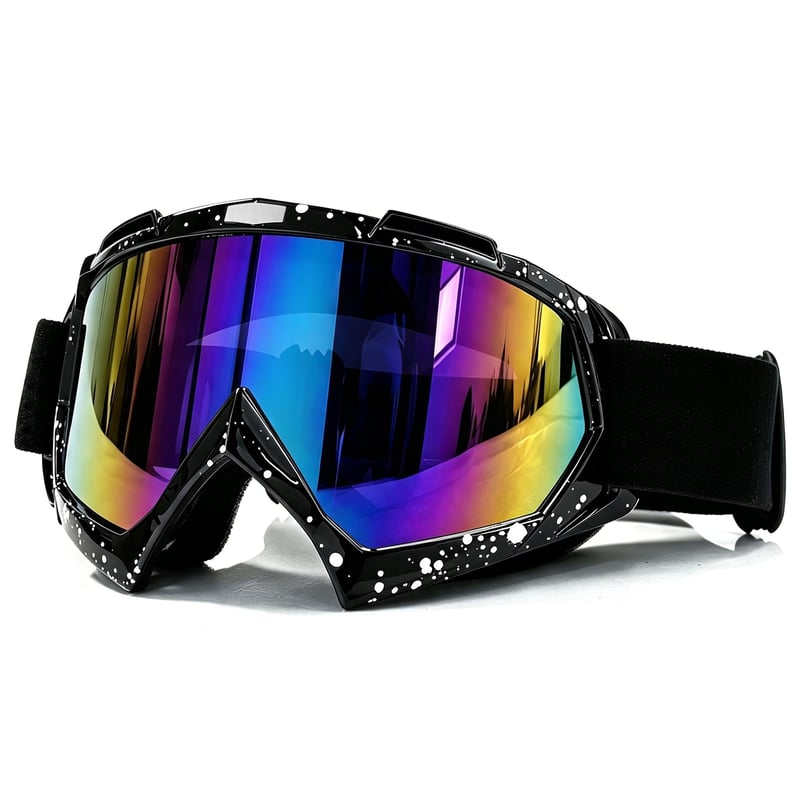 SPOSUNE Motocyklové okuliare na cross, enduro, ATV, motokros s ochranou UV400