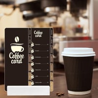 Sprifityy set de 10 suporturi din lemn de fag alb pentru carduri de așezare, fotografii, cărți poștale, meniuri, nunți, banchete și petreceri 4