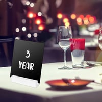 Sprifityy set de 10 suporturi din lemn de fag alb pentru carduri de așezare, fotografii, cărți poștale, meniuri, nunți, banchete și petreceri 7