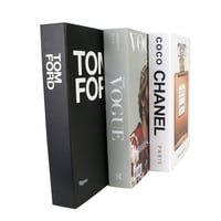 Set 3 Cărți Decorative SPShadow pentru Decorarea Livingului și a Măsuței de Cafea, Obiecte Decorative Moderne pentru Estetica Casei și a Camerei 4