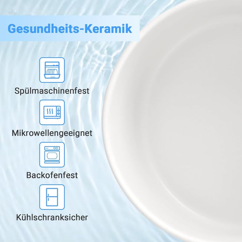 SPUNKYJUNKY Kerámia Kutyatál Bambusz Állvánnyal 1800ml Fehér Közepes és Nagy Kutyáknak