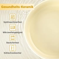 SPUNKYJUNKY Kerámia Kutyatál Bambusz Állvánnyal 1800ml Közepes és Nagy Kutyáknak Bézs 6
