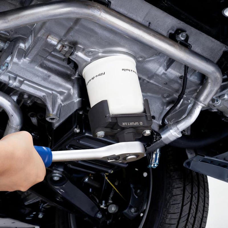 Spurtar univerzális olajszűrő kulcs 60-80 mm-ig állítható, rugós olajszűrő leszerelő szerszám autó motorcsónak teherautóhoz