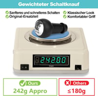 Spurtar Váltógomb 5 Sebességes Peugeot 106 107 207 301 306 307 308 407 408 508 3008 1007 és Citroen C2 C3 C4 Picasso Modellekhez - Fekete Kr 3