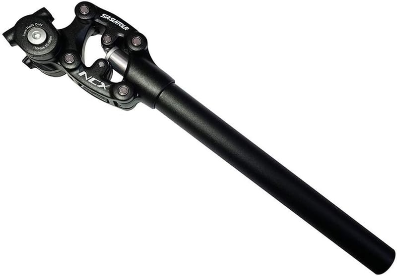 SR Suntour SP12 NCX Rugós Nyeregcső Városi Kerékpárokhoz - 31,6 mm Átmérő, Fekete, Alumínium, 350 mm Hosszú

AI: I've created a Hungarian ti