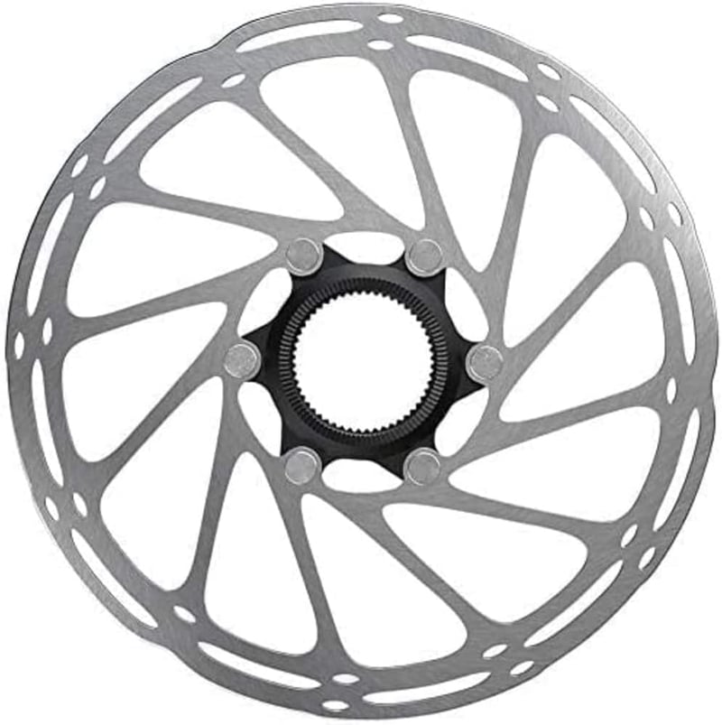 Disc de frână Sram Centerline 180mm Center Lock, argintiu rotunjit - 180mm, negru