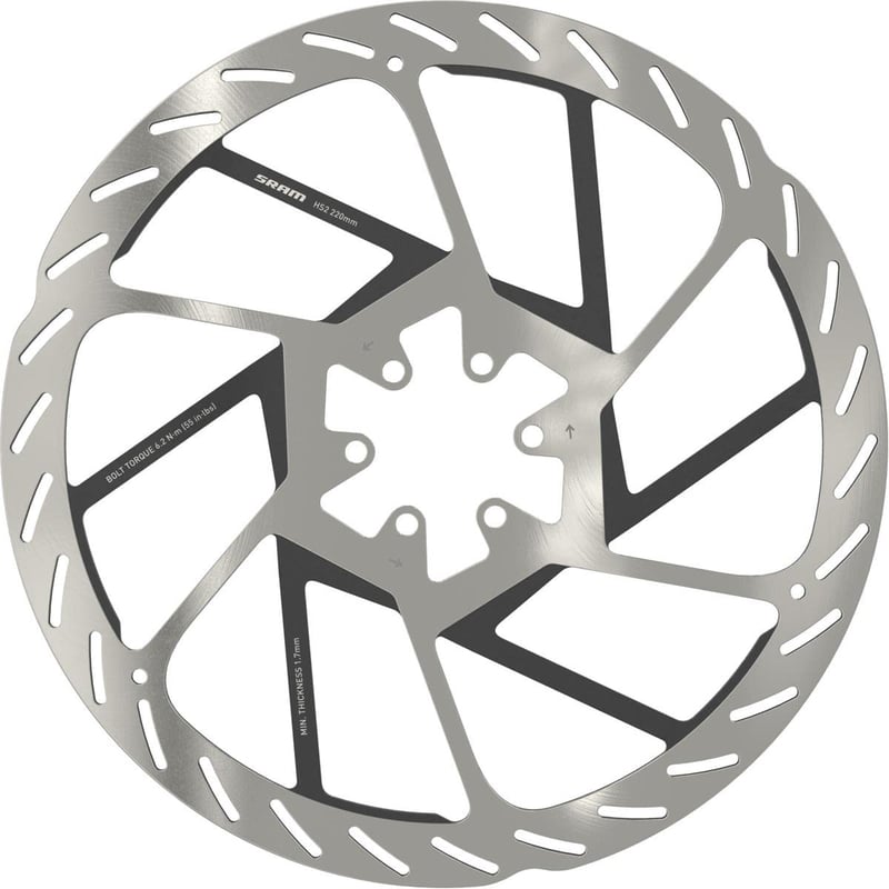 Brzdový kotúč Sram DB HS2 strieborný 160 mm na bicykel