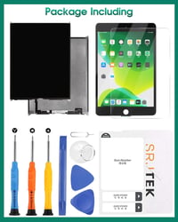 SRJTEK iPad 10.2 LCD kijelző csere 2019-2021 7. 8. 9. generáció A2197 A2200 fekete 7