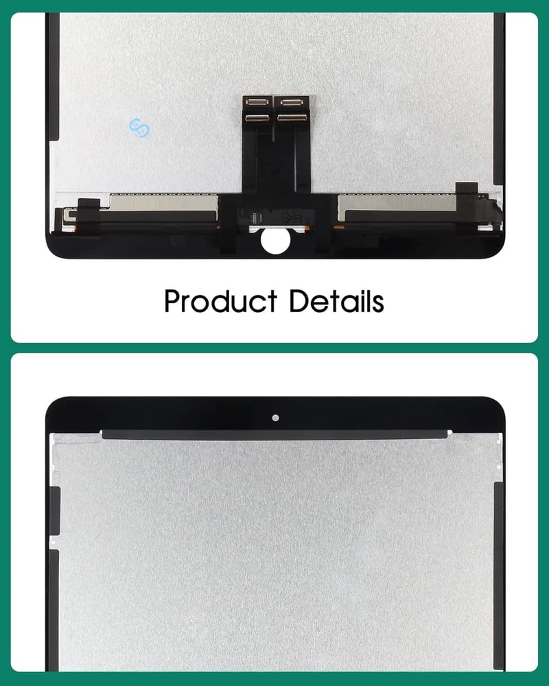 SRJTEK iPad Air 3 2019 10.5" A2153 A2123 A2152 érintőpanel csere szett fekete