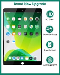 SRJTEK iPad Air 3 2019 10.5" A2153 A2123 A2152 érintőpanel csere szett fekete 4