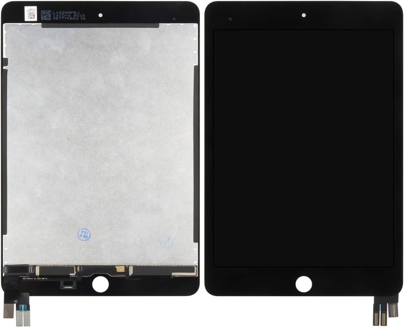 SRJTEK iPad Mini 5 7.9" kijelző csere A2126 A2124 A2133 LCD érintőképernyő fekete