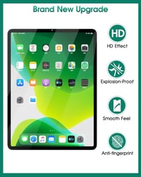 SRJTEK iPad Pro 12.9 2020 4. generáció kijelző csere A2069 A2232 LCD érintőpanel fekete 4