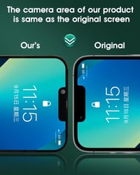 SRJTEK iPhone 13 Pro Max LCD kijelző csere - fekete 7