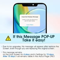 SRJTEK iPhone 13 Pro Max LCD kijelző csere - fekete 8